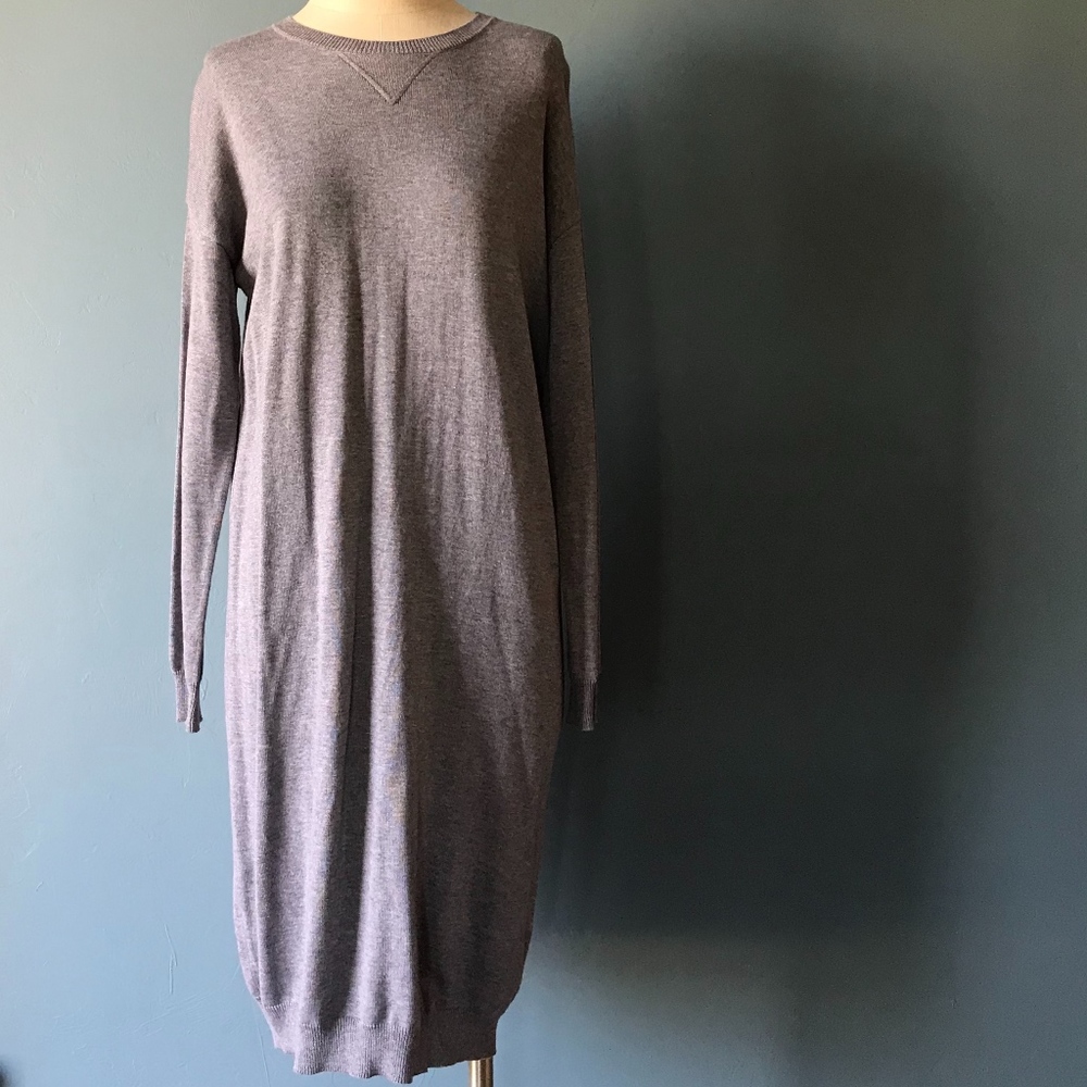 Forever 21 Grey Sweater Dress